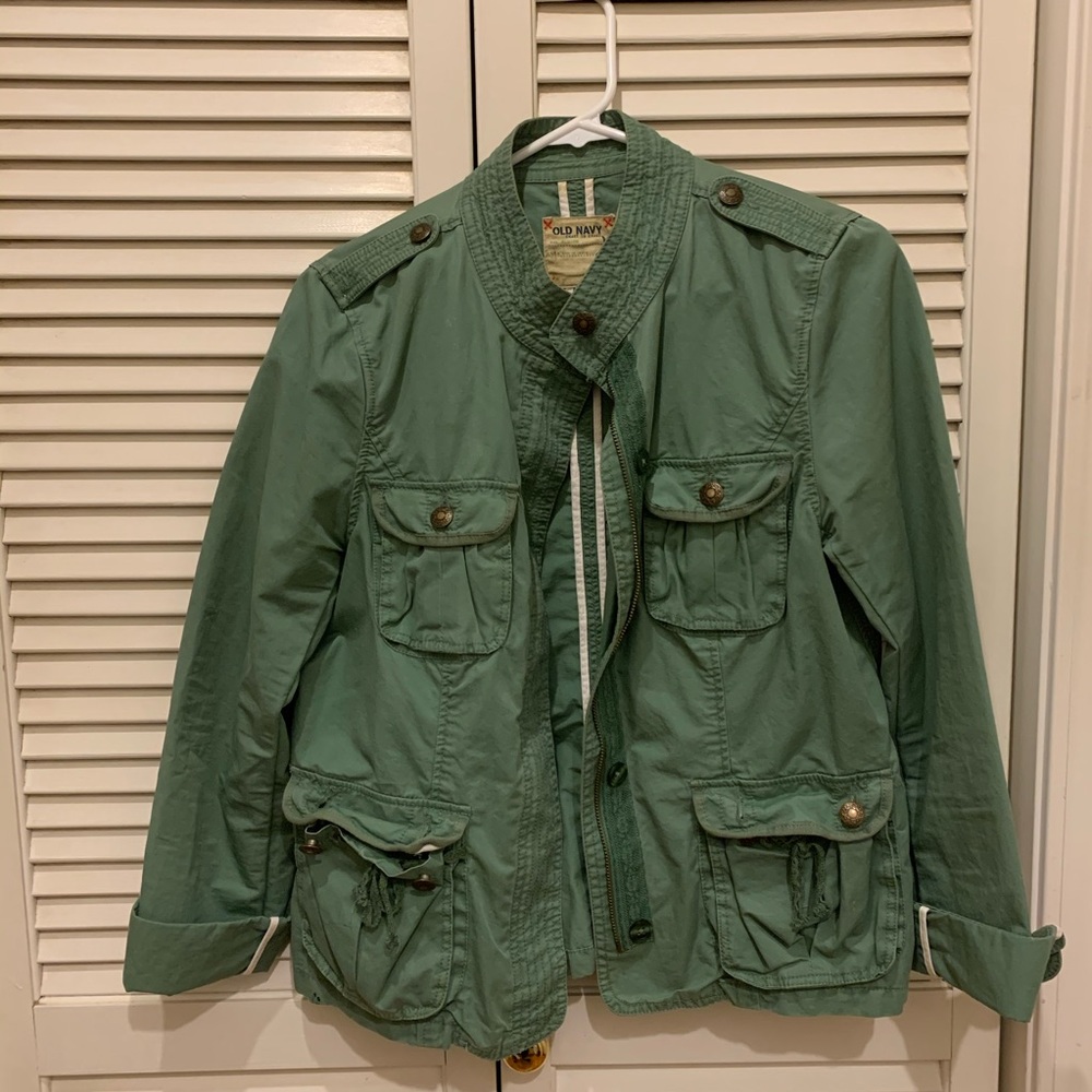 Army green Old Navy jacket